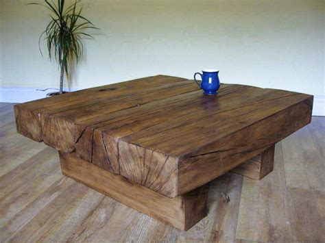 Square Rustic Oak Coffee Table Perfect Coffee Tablepahanelait Is The