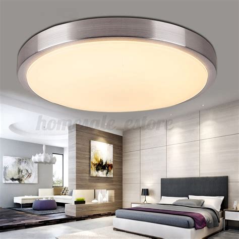 51536w Modern Led Round Ceiling Light Bedroom Living