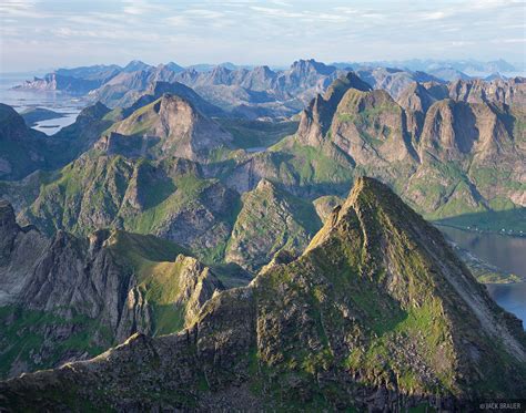 Hermannsdalstinden Summit Lofoten Islands Norway Mountain