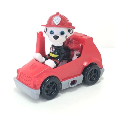 Paw Patrol Ultimate Rescue Fire Truck Marshall Figure Mini Cart Hot