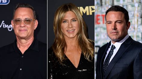 Tom Hanks Jennifer Aniston And Ben Affleck Among Celebrities Donating
