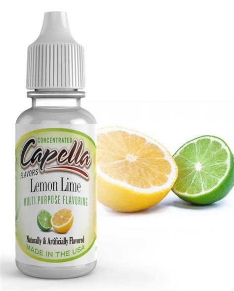 Capella Lemon Lime Capella Lemon Lime Flavour Flavourwala