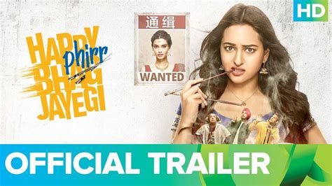 Happy Phirr Bhag Jayegi Official Trailer Hindi Movie News Bollywood Times Of India