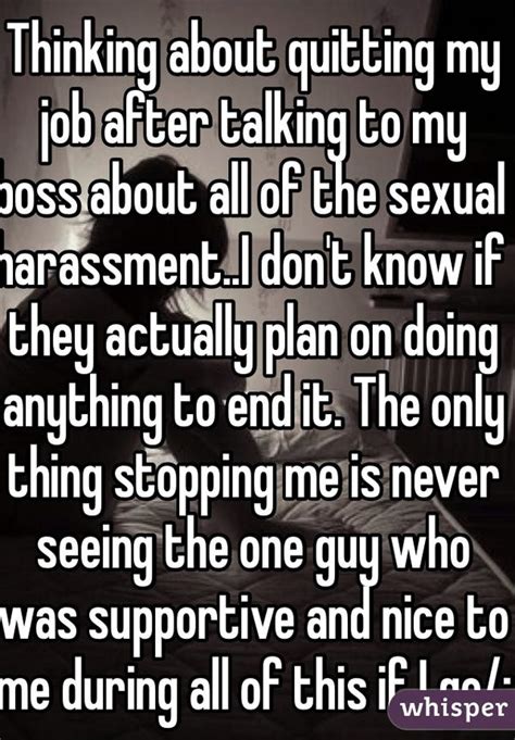 Whisper Womens Sexual Harassment