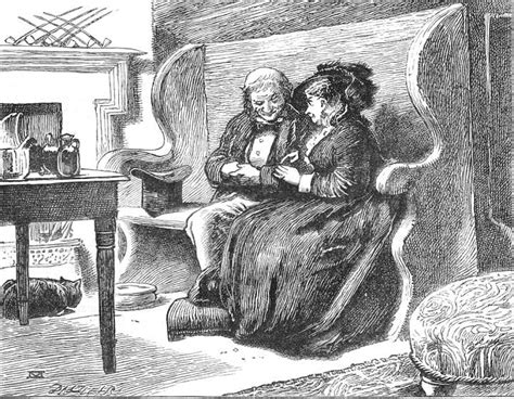 Mr And Mrs Boffin In Consultation P 52 J Mahoney S Ninth Illustration For Dickens S Our