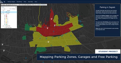 Mapping Parking Zones Garages And Free Parking In Zagreb