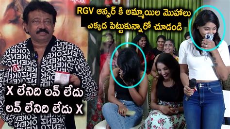 ram gopal varma superb replies to insta influencer girls questions rgv s dangerous mtc youtube