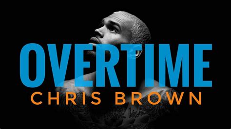 All you have to do is contact me and i'll make adjustments to the beat to make it a full version. Download Chris Brown - Overtime MP3 » Tracejamz