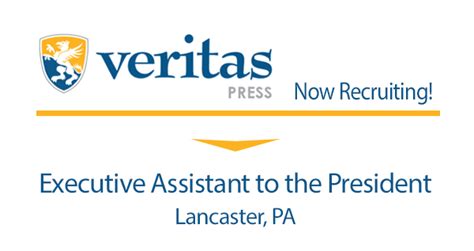 executive assistant to the president lancaster pa in his name hr