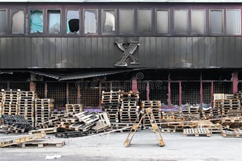 Warehouse Damage Stock Image Image Of Fire Building 22275531