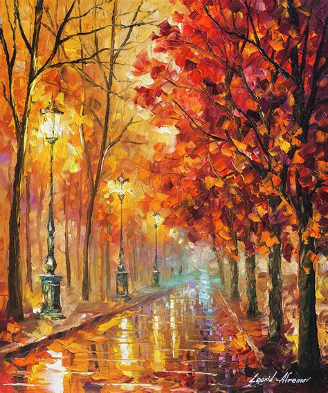 Fall Paintings By Leonid Afremov