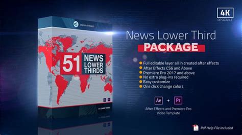 51 News Lower Thirds Package[Videohive][After Effects][29910868