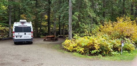 Clearwater Lake Campground Wells Gray Provincial Park Clearwater