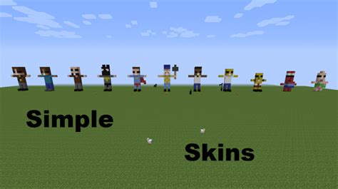 Simple Skins Minecraft Project