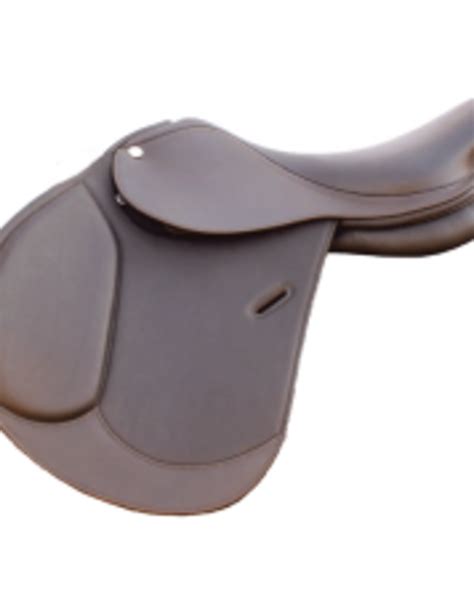 Arora Double Leather Jumping Saddle Rhc Toll Booth Saddle Shop