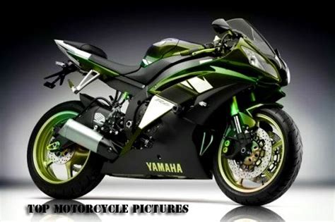 Yamaha Yzf R6 Yellow Green Modification Love This Green On Black