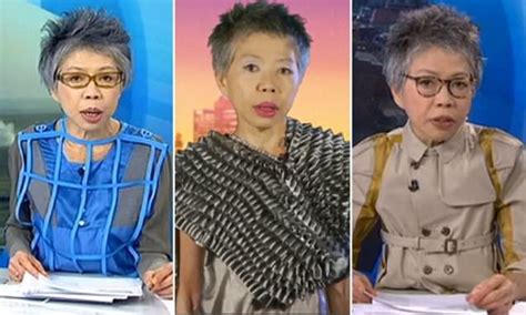 Lee Lin Chin’s Presenter S Kooky On Camera Wardrobe News Presenter Kickass Women Chin