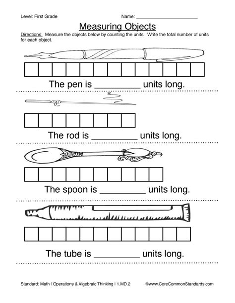 Common Core Worksheet 1md2 Have Fun Teaching