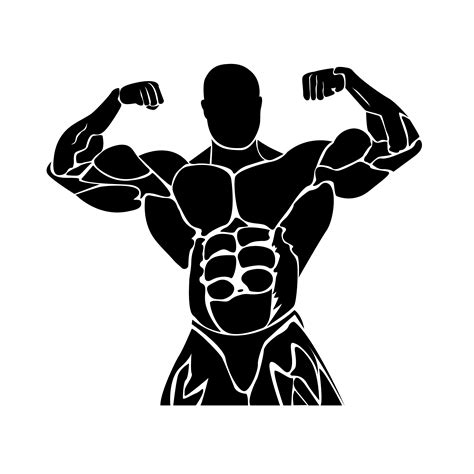 vector illustration of bodybuilding healthcare illustrations ~ creative market