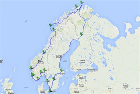 Nordkapp Per Wohnmobil Durch Skandinavien Teil 1 Schweden Norwegen