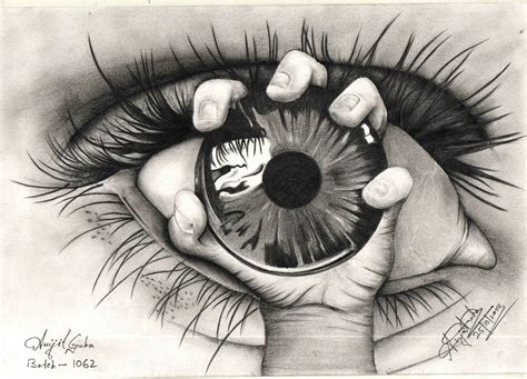 Eye Illusion By Arijitguha On Deviantart