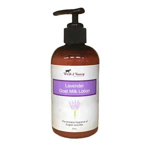 Lavender Goat Milk Lotion 8 Oz — Fresh And Fancy