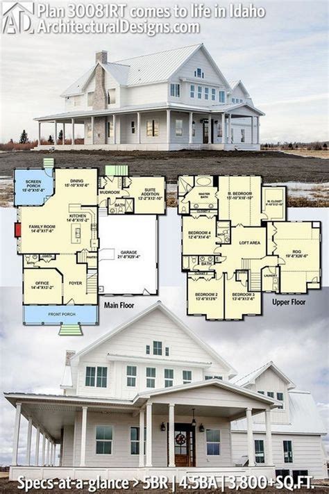 47 Best Modern Farmhouse Floor Plans That Won People Choice House