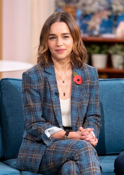 Emilia clarke attends the gala screening of billie piper's directorial debut rare beasts at everyman broadgate on may 21, 2021 in london. Emilia Clarke - This Morning Show in London 11/11/2019 ...