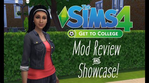 Sims 4 Custom Content Creator Showcase University Mod Youtube