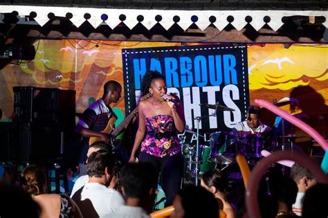 food and travel with des harbour lights barbados the ultimate beach extravaganza beach
