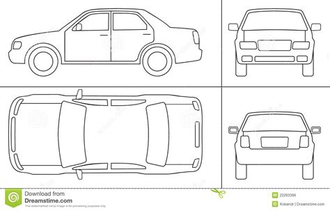Draw simple cars can be very easy with simple mind, simple tools such as a pencil and eraser, and a simple heart that love cars. Car Drawing Top View | eSKAY