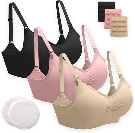 Intimates And Sleep Details About Womens 3pack Nursing Bra For