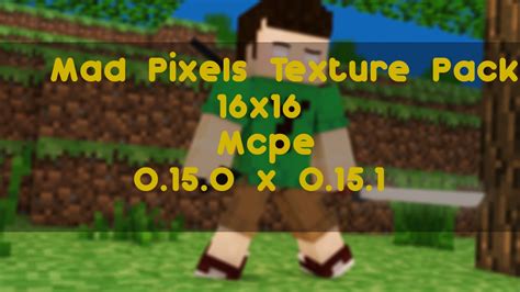 Mad Pixels Texture Pack Mcpe 0150 X 0151 Minecraft Pocket Edition