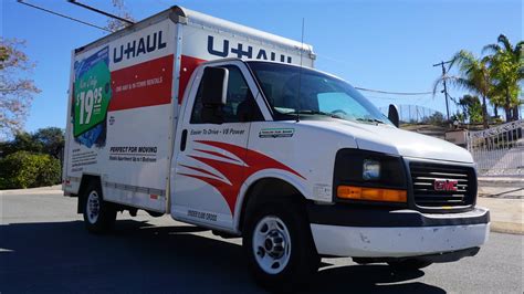 10 U Haul Video Review Rental Box Van Truck Moving Cargo ~ What You