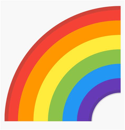 Rainbow Icon Transparent Background Rainbow Emoji Hd Png Download