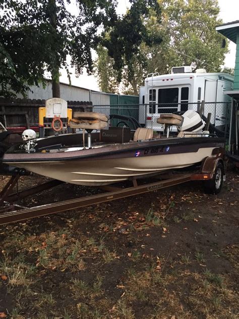 This boat always gets compliments at the launch ramp. 1986 Champion Bass Boat for Sale in Lodi, CA - OfferUp