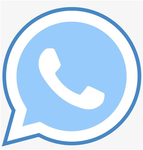 Whatsapp Icon Whatsapp Logo Png Blue Free Transparent Png Download