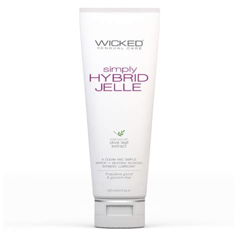 Wicked Simply Hyrbrid Jelle Lubricant Oz Janet S Closet
