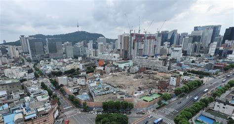 서울시 세운 재개발 20개 구역으로 묶어 통합 개발1500 초고밀 개발 추진