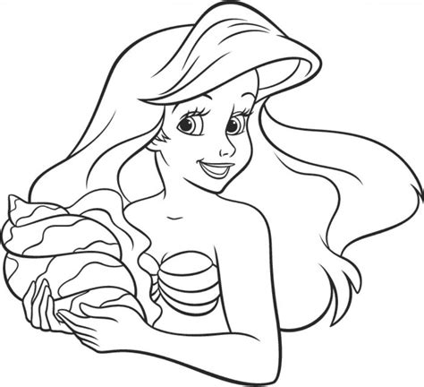 If you like the story of the princess and prince.? Ariel coloring pages to download and print for free