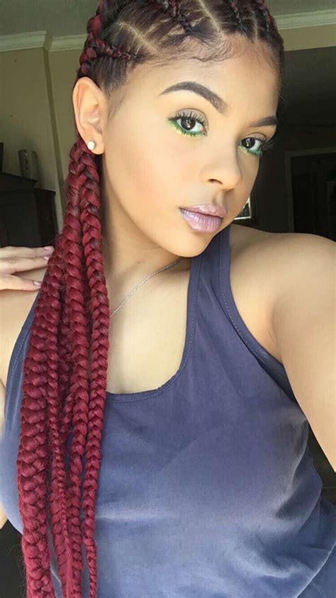 Only unique styles for braided cornrows wheter big, thick, for kids and how to do cornrows styling your cornrow off to one side makes it look stunning. Braided Archives ⋆ African American Hairstyle Videos ...