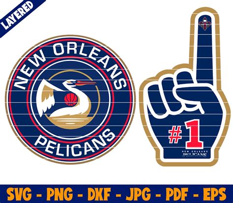 New Orleans Pelicans Logos Svg NBA Logo Basketball Sport Etsy