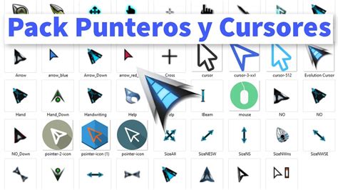 Punteros Del Mouse Para Windows Youtube