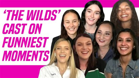 The Wilds Amazon Prime Cast Talks Funniest Moments And More Youtube