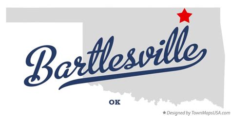Map Of Bartlesville Ok Oklahoma