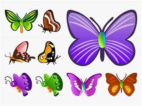 Butterfly Vector Cartoons Vector Art And Graphics