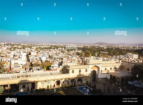 Udaipur City View Stock Photo Alamy