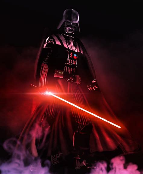 Darth Vader By Gillesmareschalart On Deviantart Star Wars Images