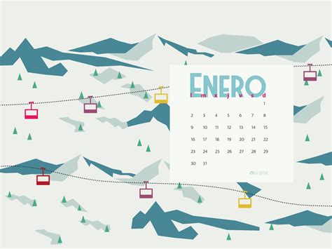 Calendario Descargable Enero 2017 Silo Creativo