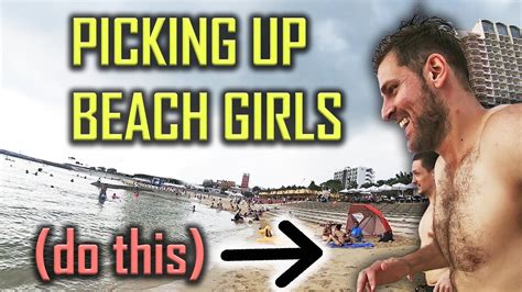 How To Pick Up Girls At The Beach Easy Tips Youtube